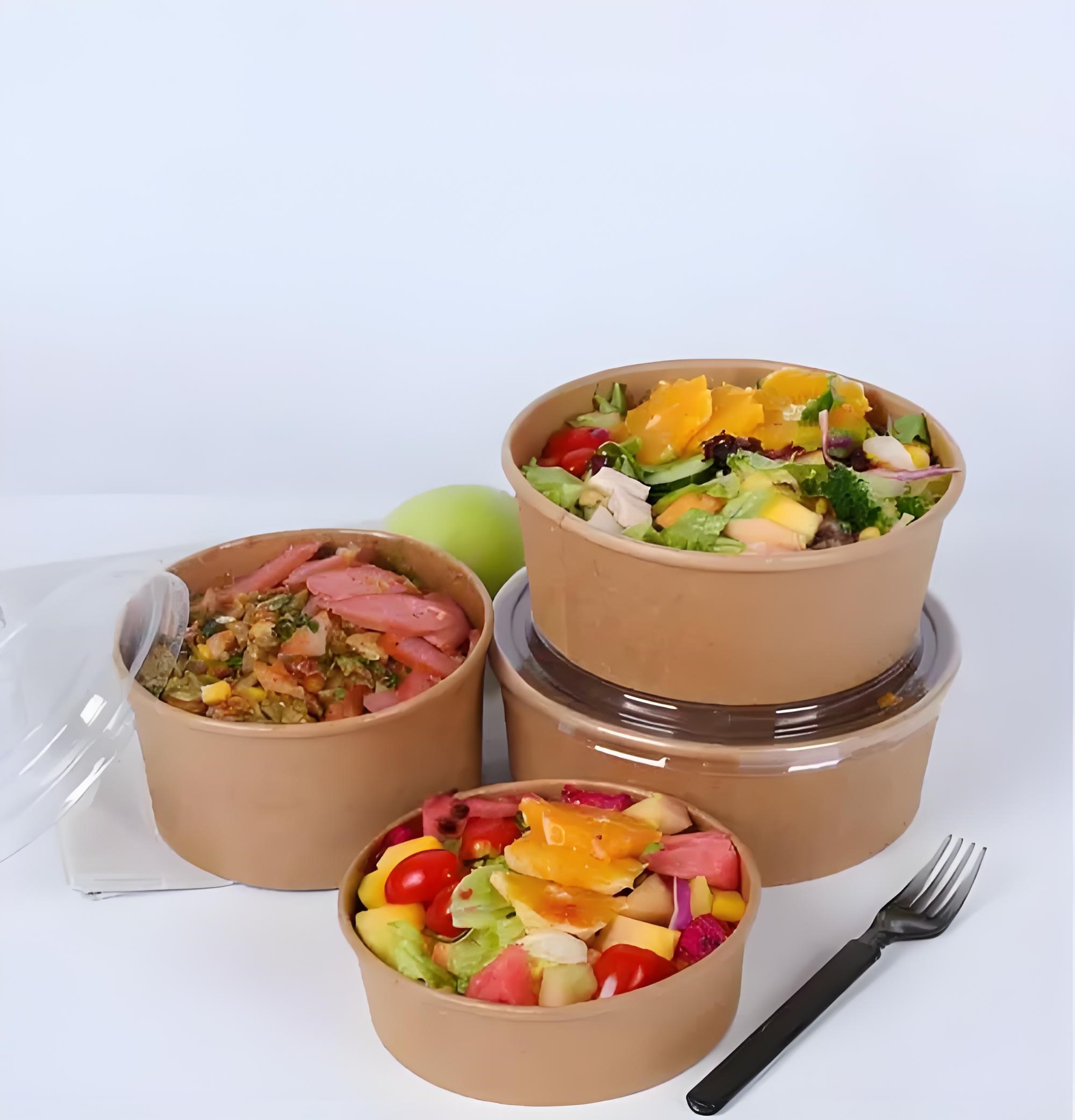 Paper Salad Bowl