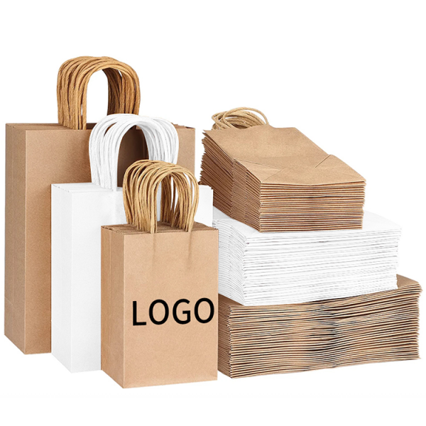 Kraft Shopping paper bag - Image 2
