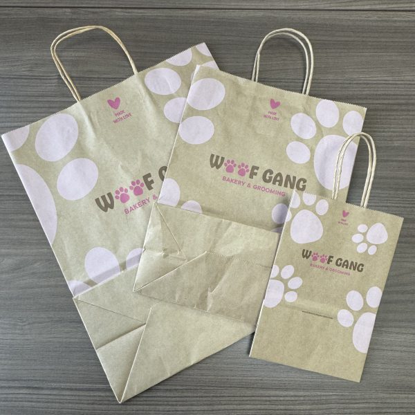 Kraft Shopping paper bag - Image 6