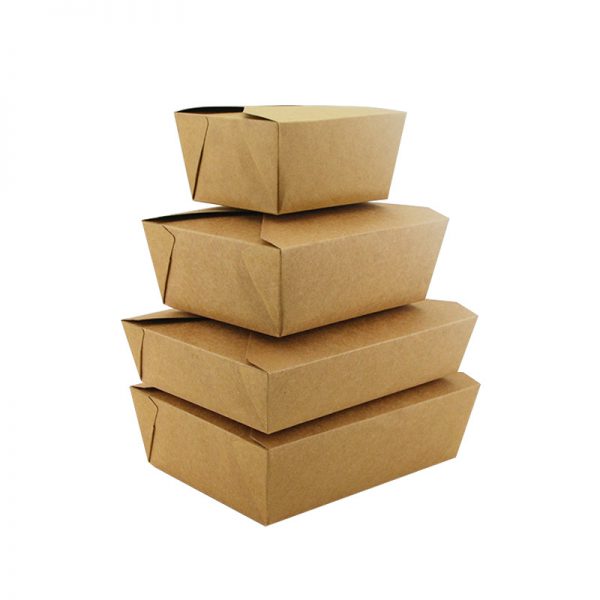 Kraft paper takeout container - Image 4