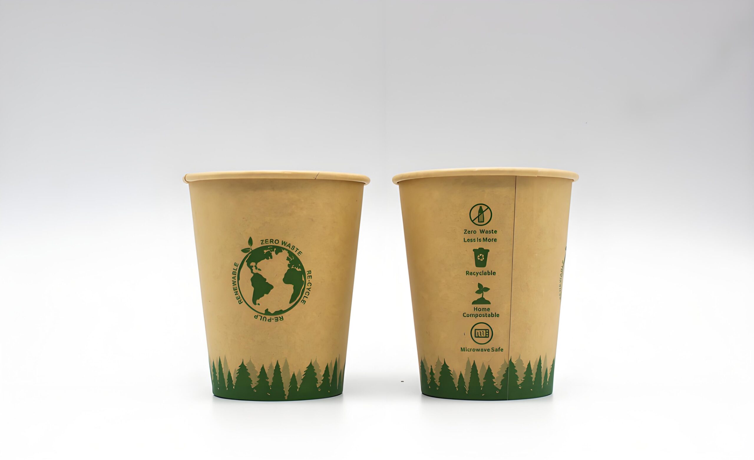 Water Based Kraft Single Wall Paper cup
