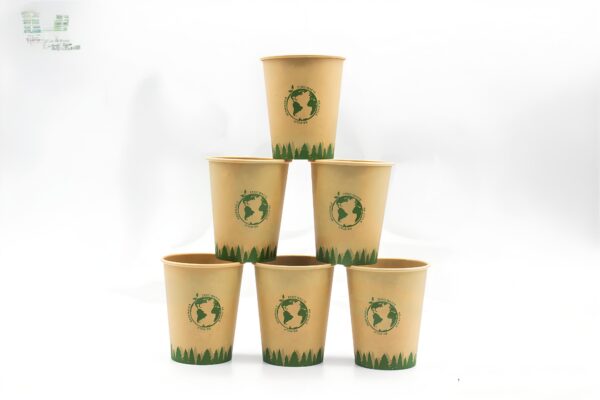 Water Based Kraft Single Wall Paper cup - Image 2