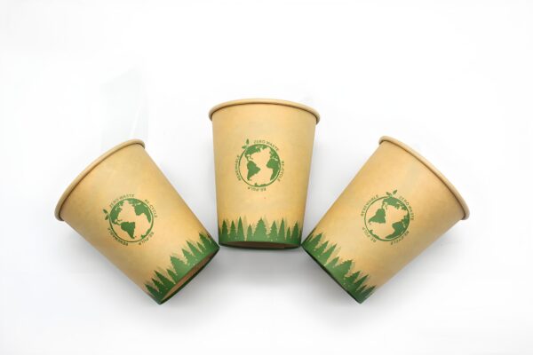 Water Based Kraft Single Wall Paper cup - Image 6