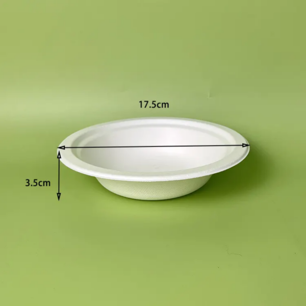 Bagasse Pulp Bowl - Image 2